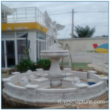 Marrone Bianco Religious Angel Water Fountain